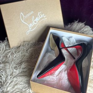 CHRISTIAN LOUBOUTIN
Iriza Patent Open-Side Red Sole Pump